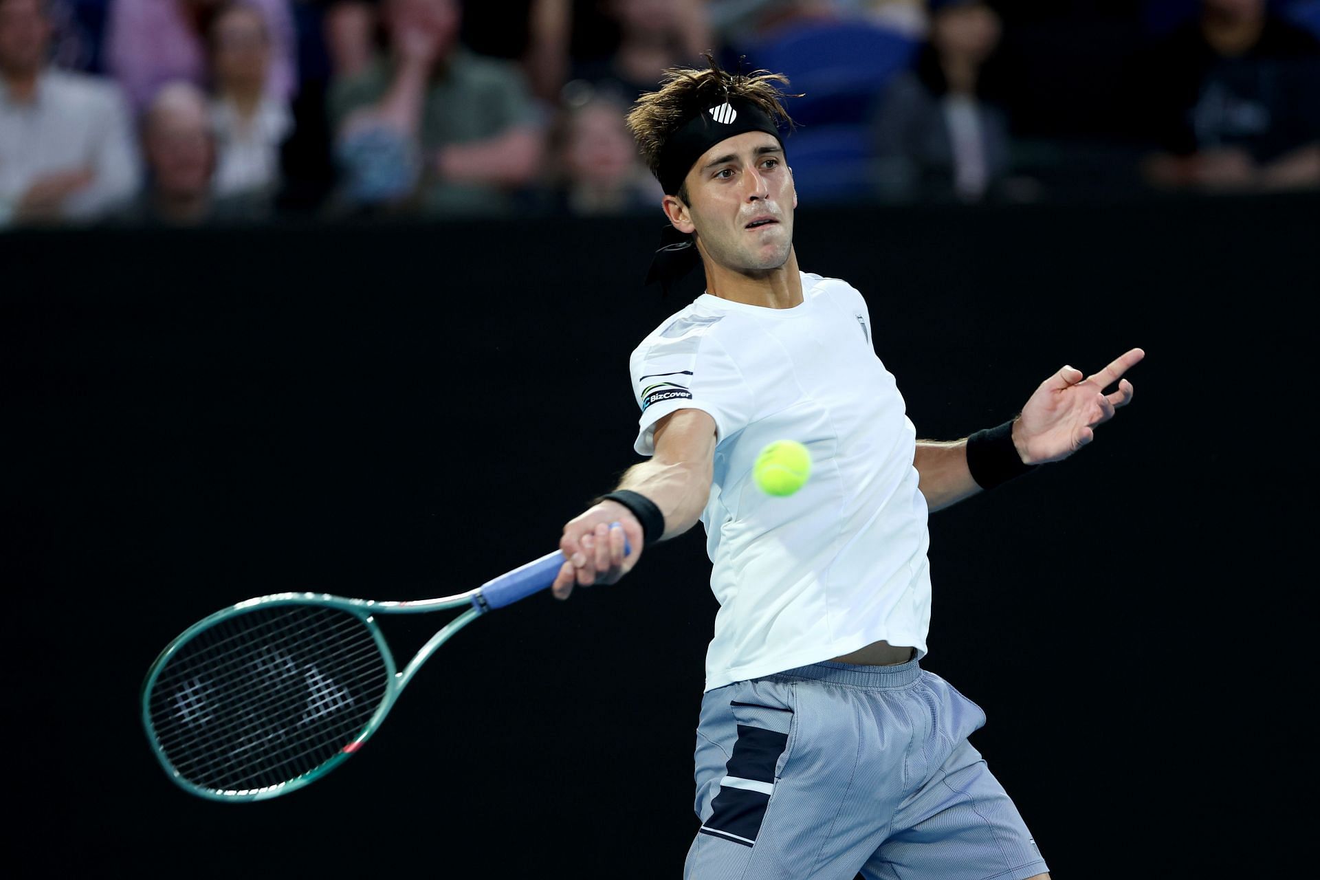 Tomas Martin Etchverry is the fourth seed at the U.S. Men's Clay Court Championships.